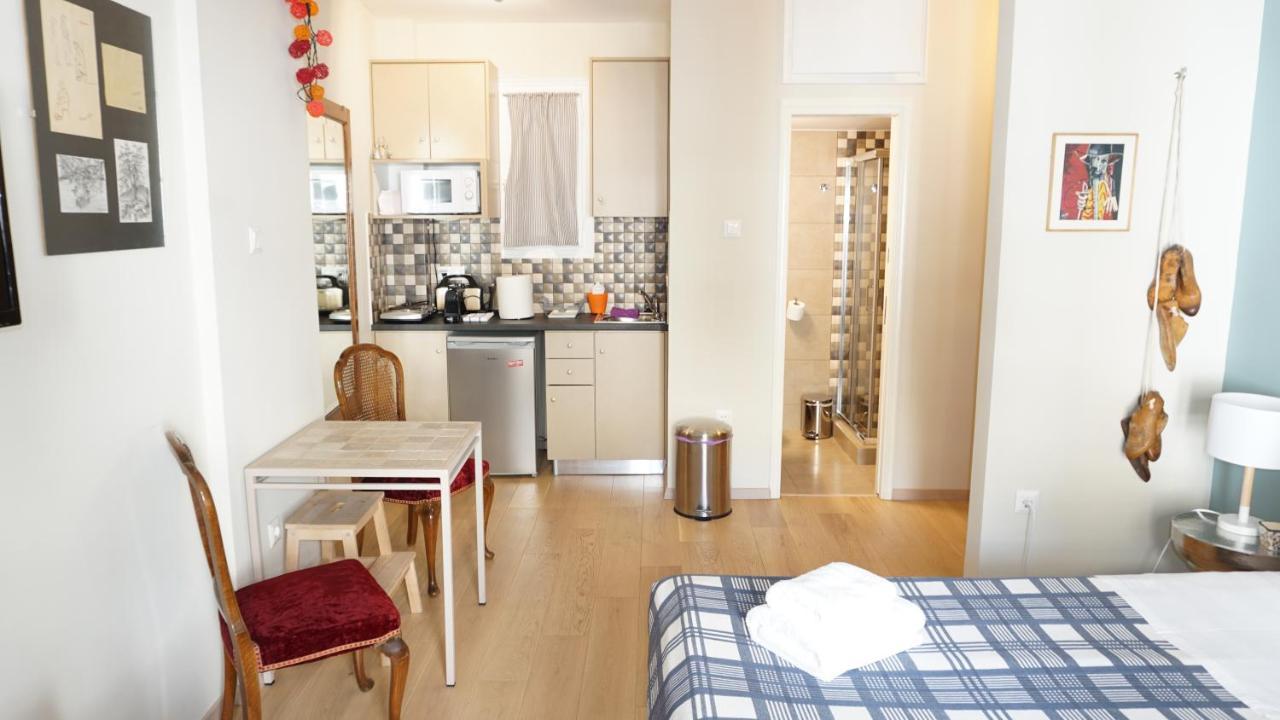 Stylish Studio Below The Acropolis Athene Buitenkant foto
