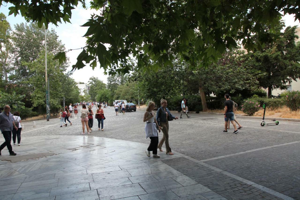 Stylish Studio Below The Acropolis Athene Buitenkant foto